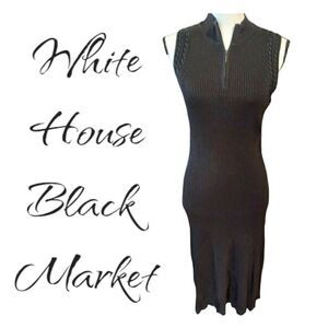 White House Black Market dress Black womens size small